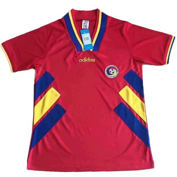 Bulgaria retro vintage soccer jersey match men's sportswear football shirt red blue 1994
